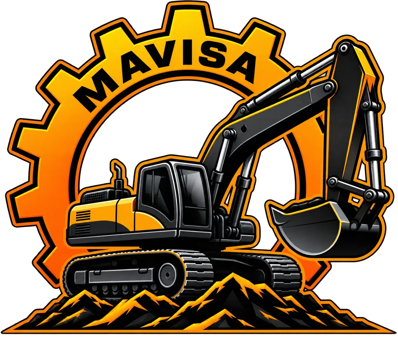 Mavisa - Maa- ja viherrakennus Salomäki logo